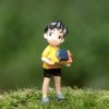 2 Pcs set Kawaii Ponyo on The Cliff Resin Figures Toy Gardening Boy Fish Ornament Action 2 1 - Ghibli Europe Store