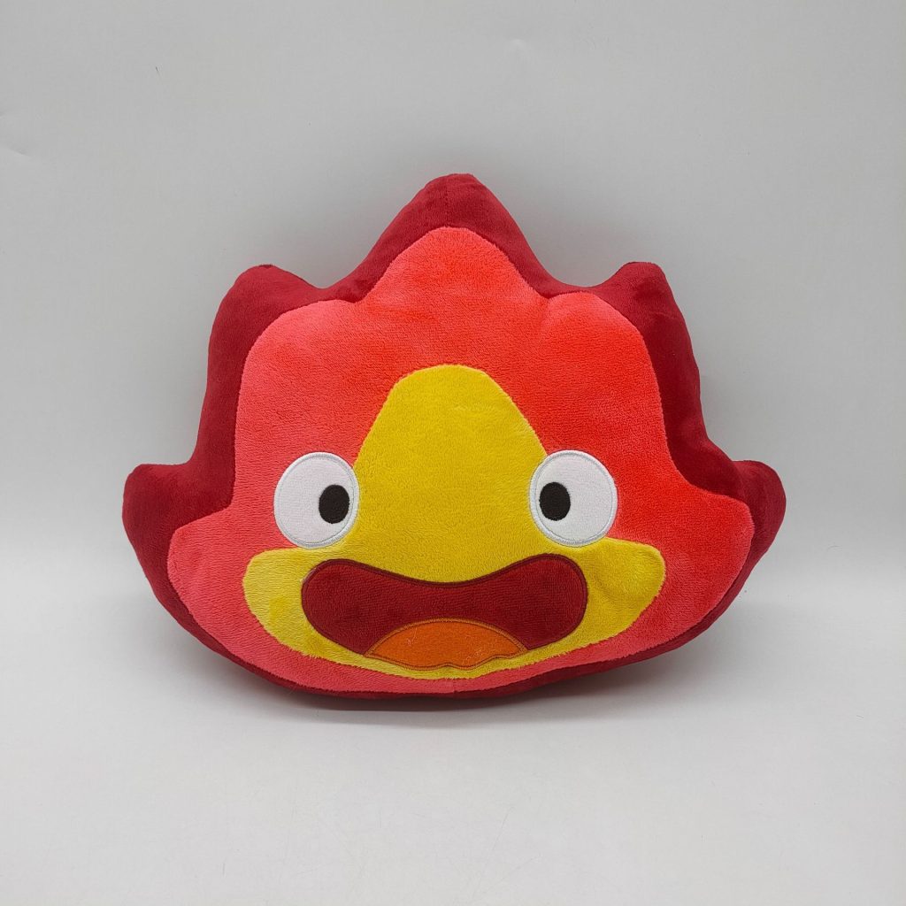 24CM New Calcifer Plush Toys Cartoon Filled Soft Dolls Children Christmas Gifts Home Decorative Toys Wholesale 3 - Ghibli Europe Store