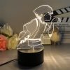 3D Led Lamp Spirited Away No Face Man Totoro Action Figure Nightlight Cute Room Decor Light 1 1 - Ghibli Europe Store
