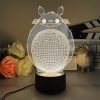 3D Led Lamp Spirited Away No Face Man Totoro Action Figure Nightlight Cute Room Decor Light 11 - Ghibli Europe Store
