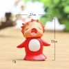 4 Pcs set Kawaii Japan Anime Ponyo on The Cliff Resin Action Figures Gardening Fish Ornament 2 - Ghibli Europe Store