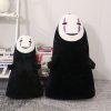 40 60cm Funny Spirited Away Faceless Man No Face Plush Toys No Face Ghost Kaonashi Stuffed 2 - Ghibli Europe Store