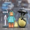 4pcs lot 3 5cm Anime My Neighbor Totoro Action Figure Toy Hayao Miyazaki Mini Garden PVC 3 - Ghibli Europe Store