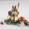 Anime Miyazaki Hayao My Neighbor Totoro with Umbrella Fried charcoal Figure Birthday gift Collectible Model ToyGarden 2 - Ghibli Europe Store