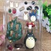 Anime Miyazaki Hayao My Neighbor Totoro with Umbrella Fried charcoal Figure Birthday gift Collectible Model ToyGarden 3 1 - Ghibli Europe Store