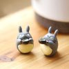 Anime My Neighbor Kawaii Totoro with Bowl Micro Fairy Garden Miniature Decoration Figures Terrarium Dollhouse DIY 1 - Ghibli Europe Store