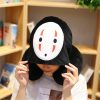 Creative Funny Spirited Away Movie Faceless Man No Face Plush Toy Ghost Kaonashi Stuffed U Shape 4 - Ghibli Europe Store
