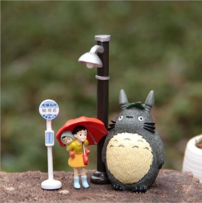 5PCS/Lot Studio Ghibli My Neighbor Totoro Action Figurine