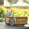 My Neighbor Totoro Studio Ghibli PVC Cat Action Figure Doll Anime Mei Fairy Dust Garden Resin 4 - Ghibli Europe Store