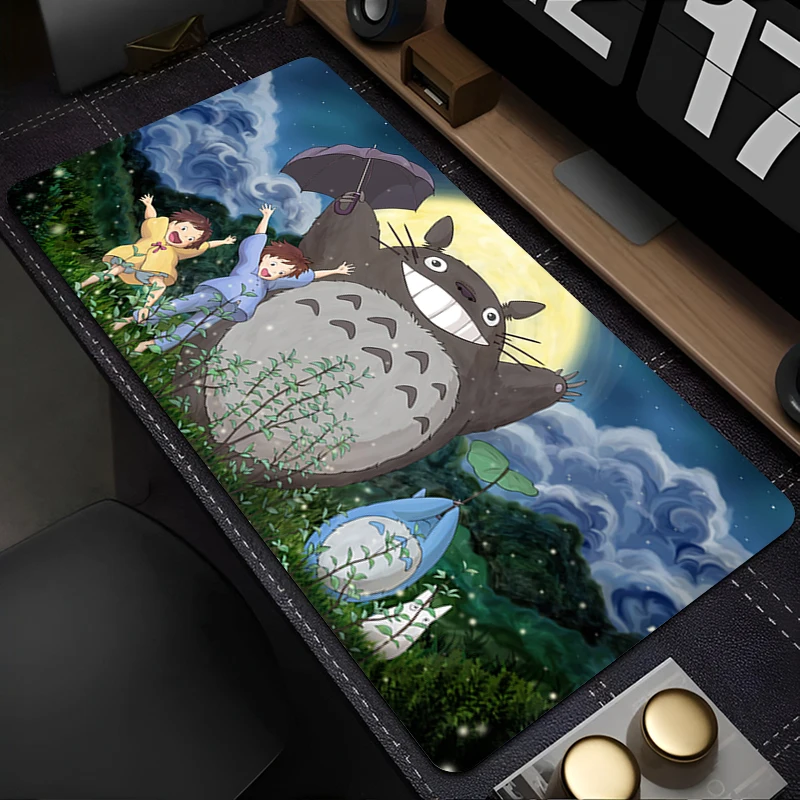 Smile Totoros Large Mouse Pad