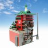 Spirited Away Aburaya Bathhouse 3D Paper Model Assembly Papercraft Puzzle Educational Kids Toy Anime Totoro Birthday 2 - Ghibli Europe Store