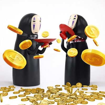 Studio Ghibli Spirited Away No Face Man Piggy Bank Toy
