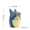 Studio Ghibli Anime My Neighbor Totoro blowing In the tree Action Figures Ornaments Toys DIY Desk 3 1 - Ghibli Europe Store
