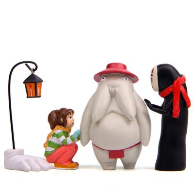 Studio Ghibli Spirited Away No Face Man Chihiro Ogino Action Figures
