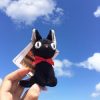 Studio Ghibli Hayao Miyazaki Kiki s Delivery Service Black JiJi Plush Toy Cute Mini Black Cat 5 - Ghibli Europe Store