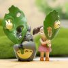 Studio Ghibli Miniatures Japanese Anime Totoro Ornament Miyazaki Fairy Garden Ornament Home Room Decor Cute Mini 1 2 - Ghibli Europe Store