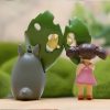 Studio Ghibli Miniatures Japanese Anime Totoro Ornament Miyazaki Fairy Garden Ornament Home Room Decor Cute Mini 2 1 - Ghibli Europe Store