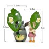Studio Ghibli Miniatures Japanese Anime Totoro Ornament Miyazaki Fairy Garden Ornament Home Room Decor Cute Mini 5 1 - Ghibli Europe Store