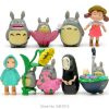 Studio Ghibli Totoro Miniatures PVC Action Figures Spirited Away No Face Man Hayao Miyazaki Mini Figurines - Ghibli Europe Store