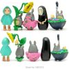 Studio Ghibli Totoro Miniatures PVC Action Figures Spirited Away No Face Man Hayao Miyazaki Mini Figurines 4 - Ghibli Europe Store