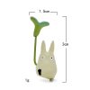Totoro Japanese Anime 3 5 5cm Mini Tonari no Totoro with Lotus leaf Mini Cartoon Figures 5 1 - Ghibli Europe Store
