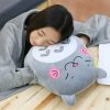 Totoro Plush Pillow Multifunction 3 in 1 Throw Pillow Totoro Hand Warm Pillow Cushion Baby Kids 5 - Ghibli Europe Store