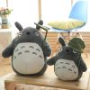 Totoro Plush Toy Cute Plush Cat Japanese Anime Figure Doll Plush Totoro With Lotus Leaf Kids 7 - Ghibli Europe Store