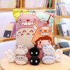 a bag of totoro plush toys 8 pcs plush my neighbour totoro soft doll stuffed cartoon 2 - Ghibli Europe Store