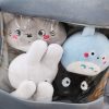 a bag of totoro plush toys 8 pcs plush my neighbour totoro soft doll stuffed cartoon 3 - Ghibli Europe Store