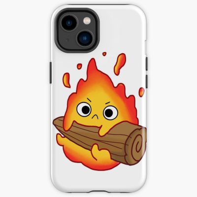Calcifer Howl S Moving Castle Iphone Case