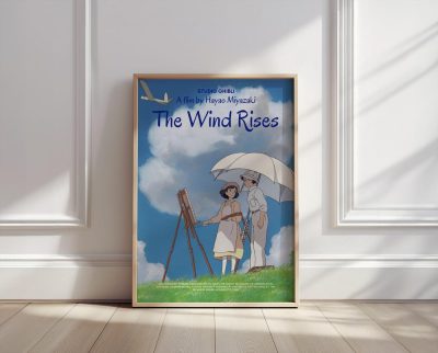 The Wind Rises Poster  Studio Ghibli Wall Art