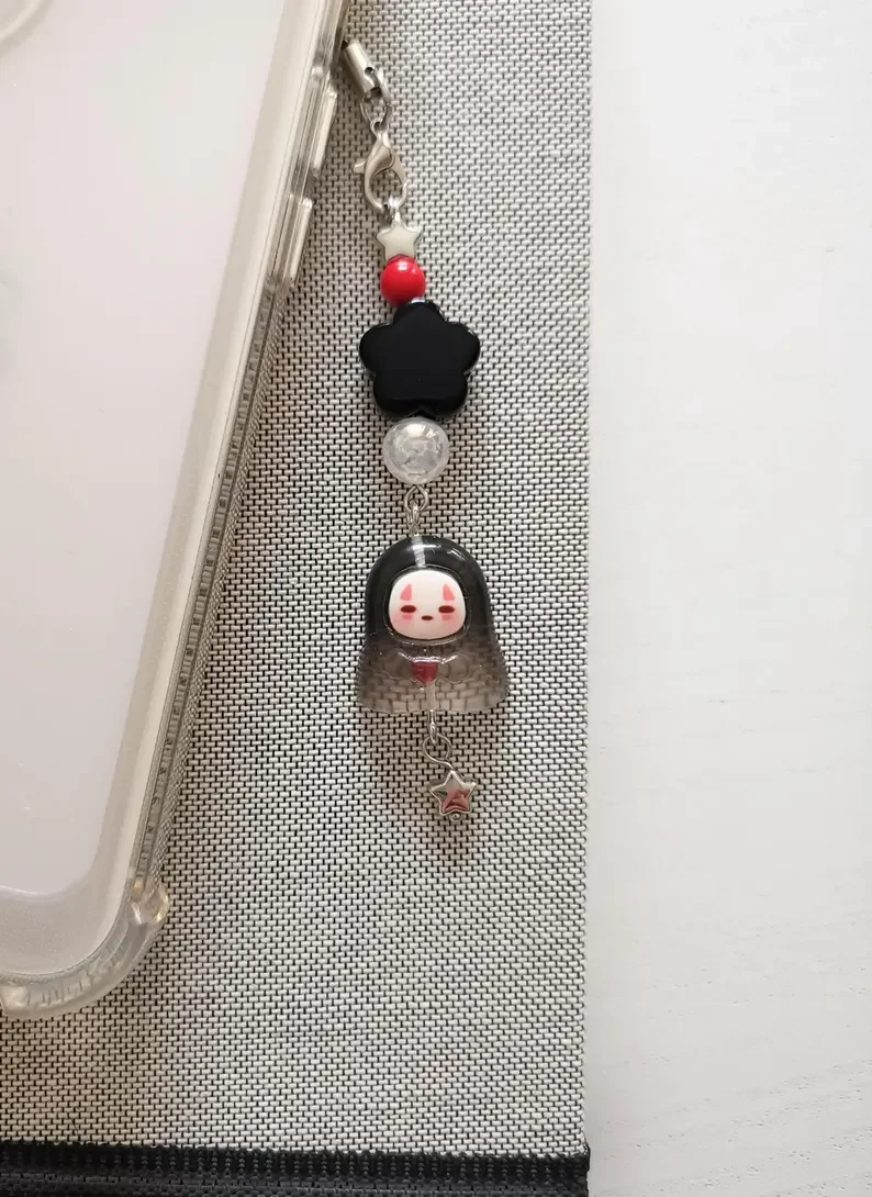 Kawaii No Face Kaonashi Phone Charm