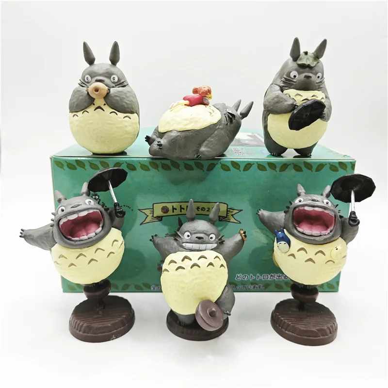 1Pc Random Send Totoro Blind Box Figure Doll Cartoon Attitude Cat Figure