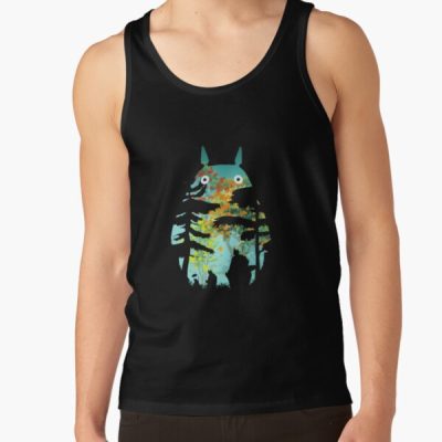 888 Studio Ghibli Totoro My Neighbor Totoro Spirited Away Kiky Totoro Ghibli Castle Totoro 10105 Tank Top