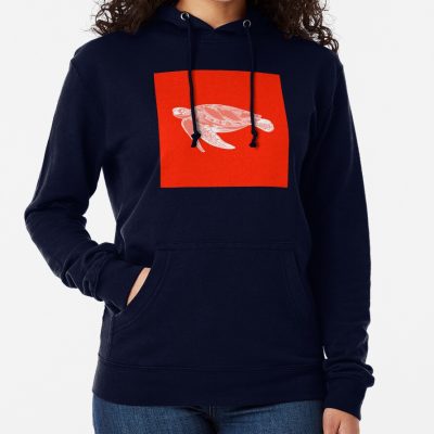 Red Vintage Sea Turtle Fs Hoodie