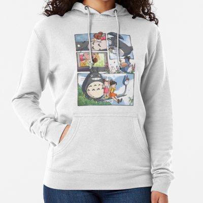 Kawaii And Cute Art Monster Go Ghiblis Flying Away Japan Film Hoodie