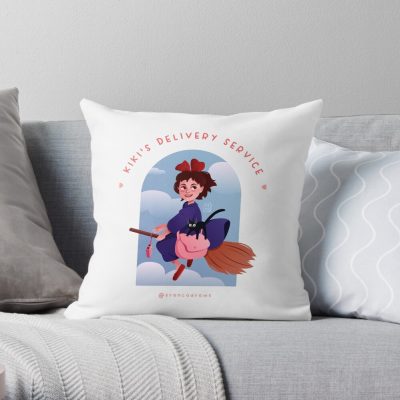 Little Witch Throw Pillow