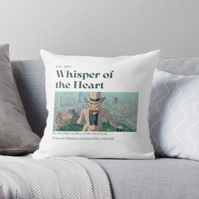 Whisper Of The Heart The Baron S Journey Throw Pillow