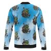 Howls Moving Castle Pattern Studio Ghibli Bomber Jacket BACK Mockup - Ghibli Europe Store