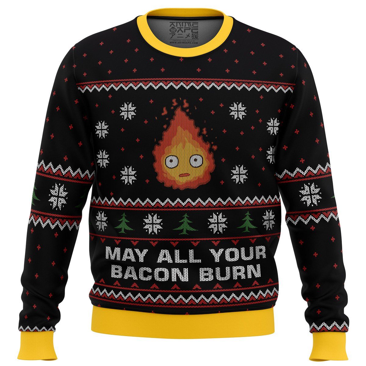 studio-ghibli-may-all-your-bacon-burn-calcifer-howls-moving-castle-miyazaki-premium-ugly-christmas-sweater-901446 studio ghibli may all your bacon burn calcifer howls moving castle miyazaki premium ugly christmas sweater 901446 - Ghibli Europe Store