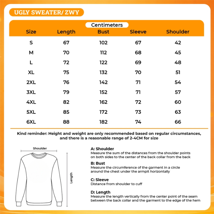 3D UGLY SWEATER - Ghibli Europe Store